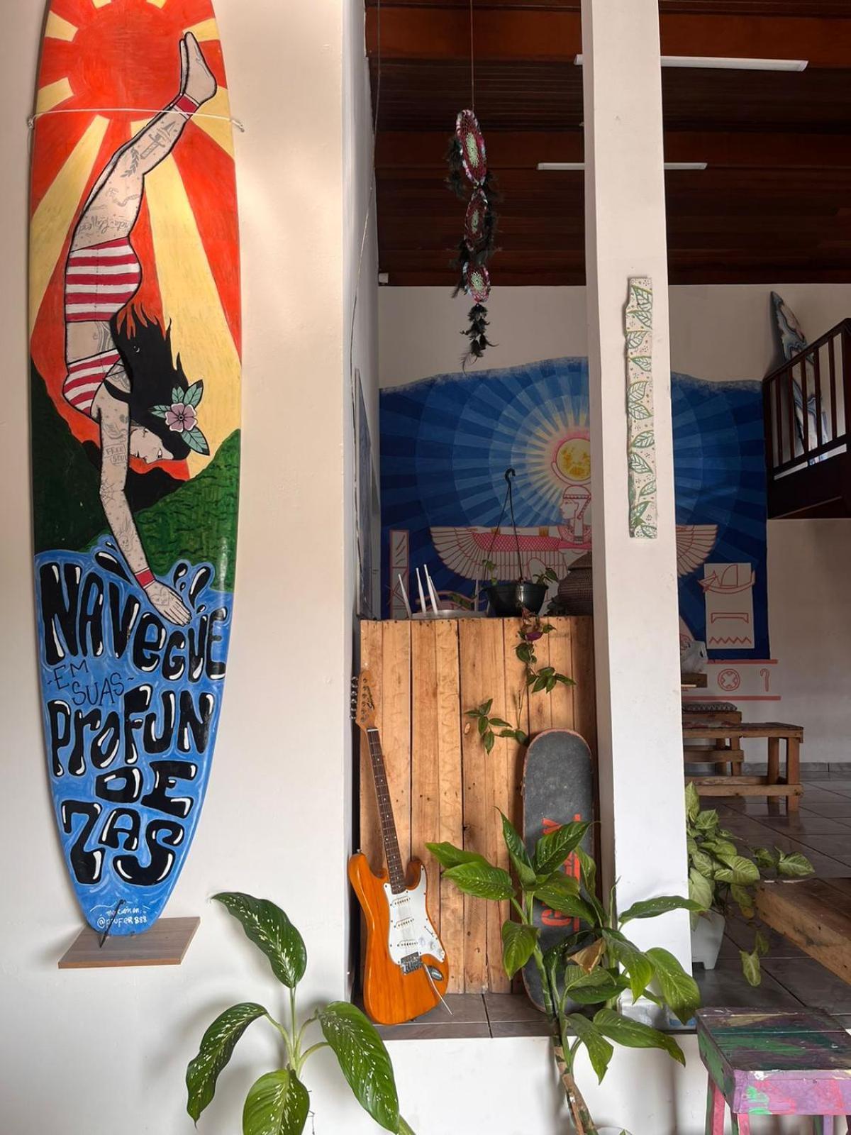 Da Lua Hostel Ubatuba Buitenkant foto